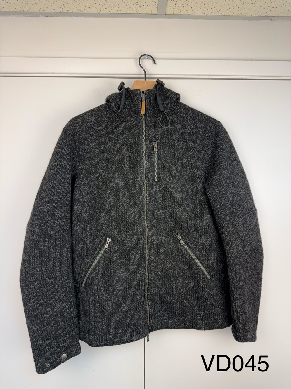 66°North Vindur Women’s Wool Blend Hooded Jacket L